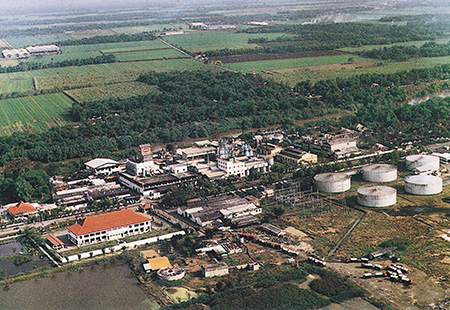 1972年PT미원인도네시아 수라바야공장 전경