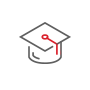 graduation cap icon