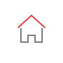 The appearance of the house icon
