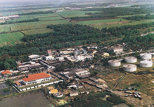 1972년 PT미원인도네시아 수라바야공장 전경